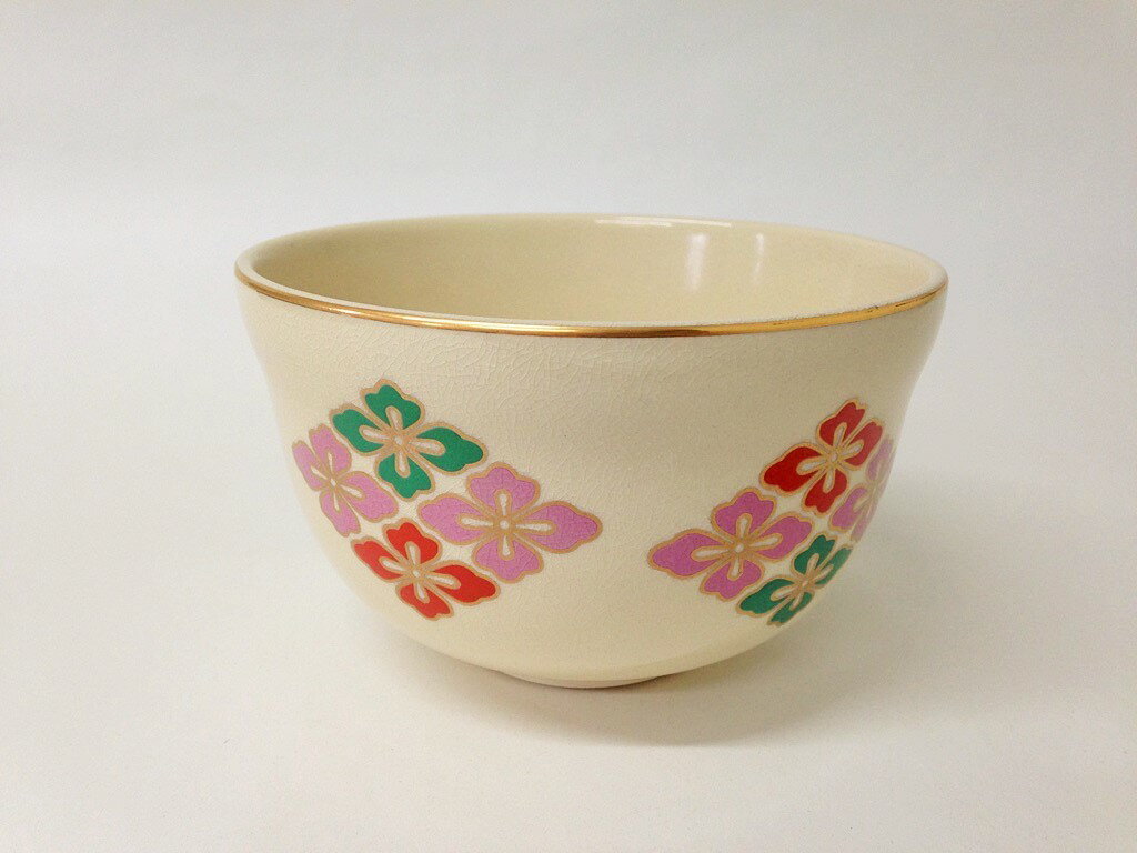 【茶道具/茶道】花菱お稽古抹茶茶碗の紹介画像2