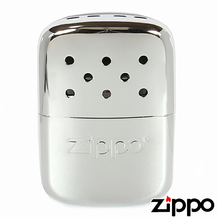 【ポイント5倍】ジッポー ハンディーウォーマー Zippo シルバー HandoWarmer ハンドウォーマー オイル充填式カイロ アウトドアライン エコカイロ 40323