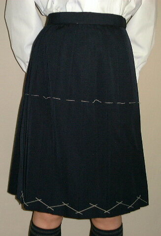 PS02紺冬スカート