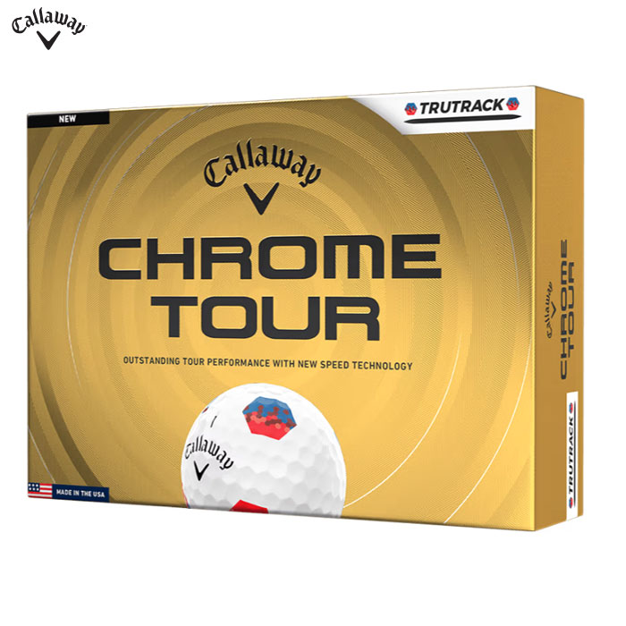 Rakuten - キャロウェイ クロムツアー トゥルートラック 2026年モデル ゴルフボール CHROME TOUR TRUTRACK