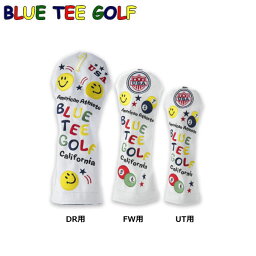 BLUE TEE GOLF ブルーティーゴルフ ピンボール スマイル HC-001 ヘッドカバー