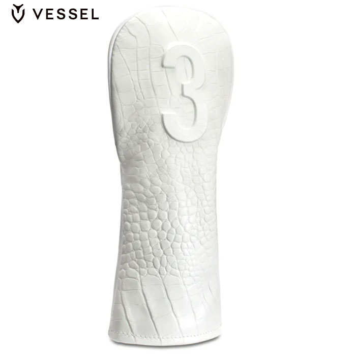 VESSEL LUX ヘッドカバー LUX HEADCOVER EMBOSSED フェアウェイ用 HC1123