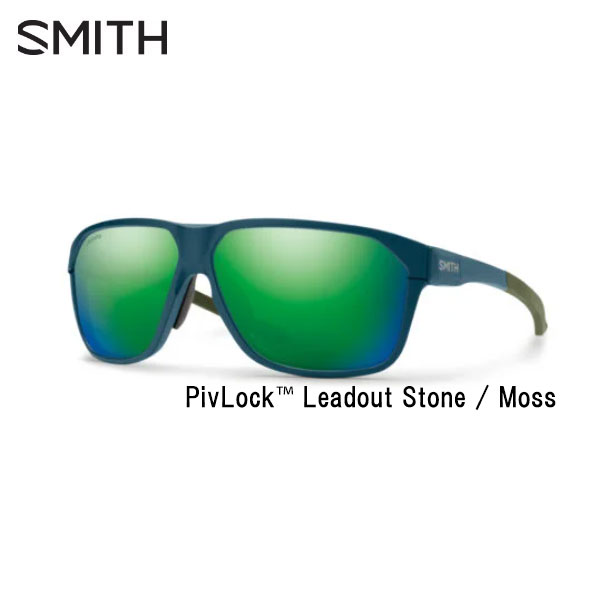 SMITH スミス サングラス ピブロック リードアウト Stone Moss（CP Green Mirror）アジアフィット