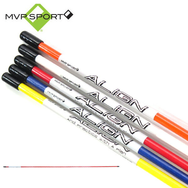 MVP SPORTS GOLF ALIGNMENT ROD 2pk アライメント　ゴルフスイング練習　US