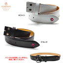HOMMON HAKATA GOLF 撥水カーフ レザーベルト 40mm 牛革 ゴルフ バックル別売り