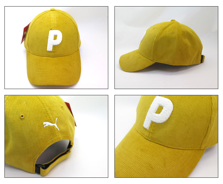 PUMA プーマ カーブ P コーデュロイ キャップ 024616