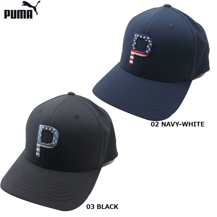【2/27-3/31限定●全品ポイント3倍(エントリー)】PUMA プーマ 026135 パース&ストライプ 6パネル キャップ