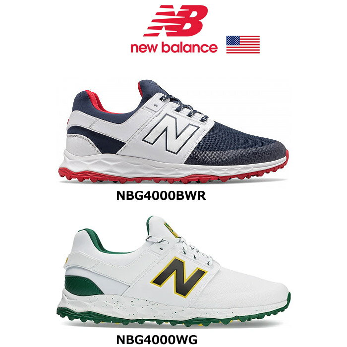 ニューバランス new balance スパイクレス ゴルフシューズ FRESH FOAM LINKSSL NBG4000 シリーズ USモデル