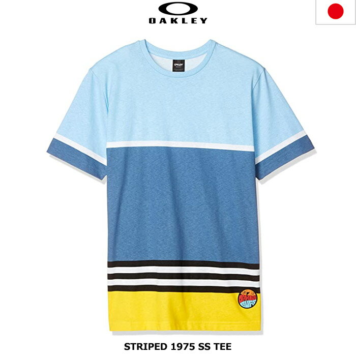 オークリー OAKLEY Tシャツ FOA400257 STRIPED 1975 SS TEE メンズ 1