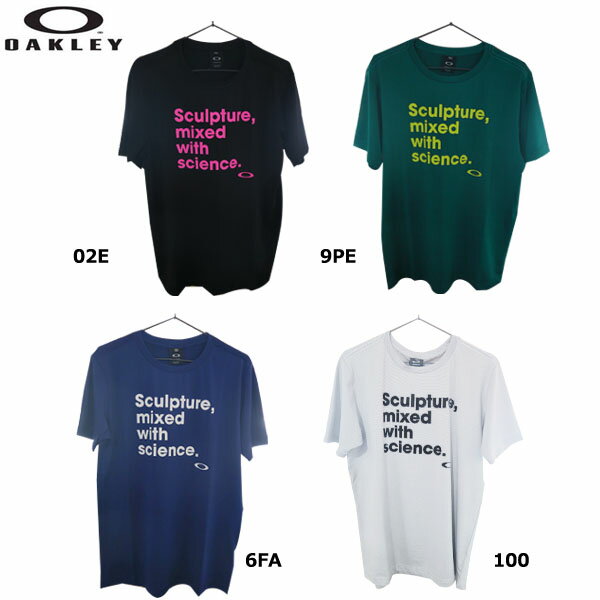 オークリー 457852JP ENHANCE SLANT MESSAGE TEE 9.0 半袖シャツ ゴルフシャツ 2019