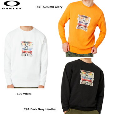 オークリー 472572 サングラス プリント クルーネック Sunglass Print Crewneck OAKLEY 長袖