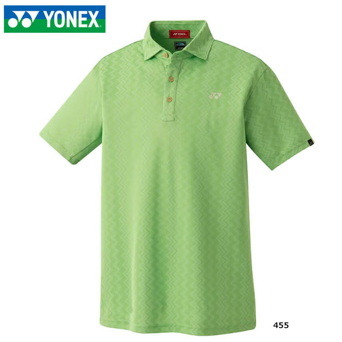 ■YONEX ヨネックス GWS1188 半袖ポロシャツ &nbsp; YONEX ヨネックス GWS1188 半袖ポロシャツ ベリークール キシリトール効果で-3℃の涼感　樹木や植物から作られる天然成分キシリトールを生地に採用。 汗と接して吸熱反応を起こすことでウェア内の温度を約3℃低下させます。 エアリリース 太陽光を効果的に遮断し、肌に有害な紫線をカットします。 吸汗速乾 まとわりつく不快な汗も素早く吸収して乾かし、衣服内はドライで快適な状態がキープされます。 制電 縫製に制電糸を使用。着脱の際の嫌な静電気を抑えます。 パワースリーブ180 袖が180度上がることでインパクトからフィニッシュ時の突っ張りが軽減 素材： ポリエステル100% カラー： 445リーフグリーン ※モニターの環境により実物と色が異なって見える場合がございます、予めご了承ください。 サイズ 身長 胸囲 ウェスト S 155〜165 80〜88 68〜76 M 165〜175 88〜96 76〜84 L 175〜185 96〜104 84〜94 LL 175〜185 104〜112 94〜104 3L 175〜185 112〜120 104〜114 サイズはメーカー公式発表サイズです。