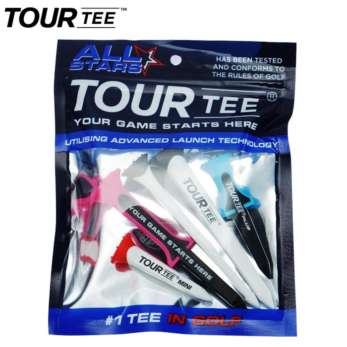 【ゴルフ感謝祭エントリーでP3倍】T-498 ライト ツアーティー オールスター TOUR TEE ALL STARS 5本入り