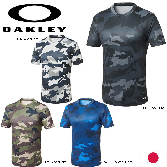 在庫処分 OAKLEY 457470JP オークリー 3RD-G SS O-FIT TEE 1.7 半袖Tシャツ 日本仕様