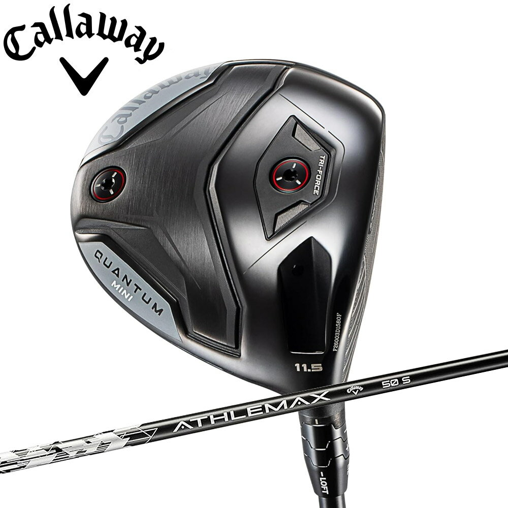 樂天商城 - Callaway QUANTUM MINIドライバー キャロウェイ クァンタム ミニ ドライバー ATHLEMAXシャフト