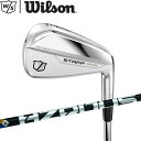 ウィルソン スタッフモデル ユーティリティ アイアン KBS HYBRID80 S装着モデル Wilson STAFF MODEL UTILITY IRONS