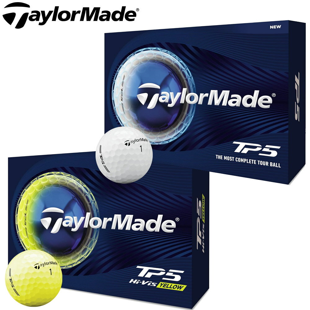 【全品P3倍エントリー必要】Taylormade テーラーメイド 2026 TP5 ボール 1ダース 日本仕様 TM26