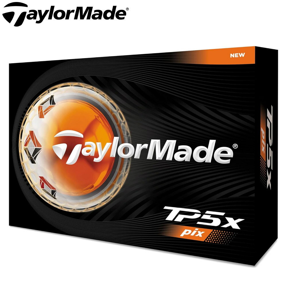 乐天商城 - 【ゆうパケットパフ配送】Taylormade テーラーメイド 2026 TP5x pix ボール 1ダース 日本仕様 TM26