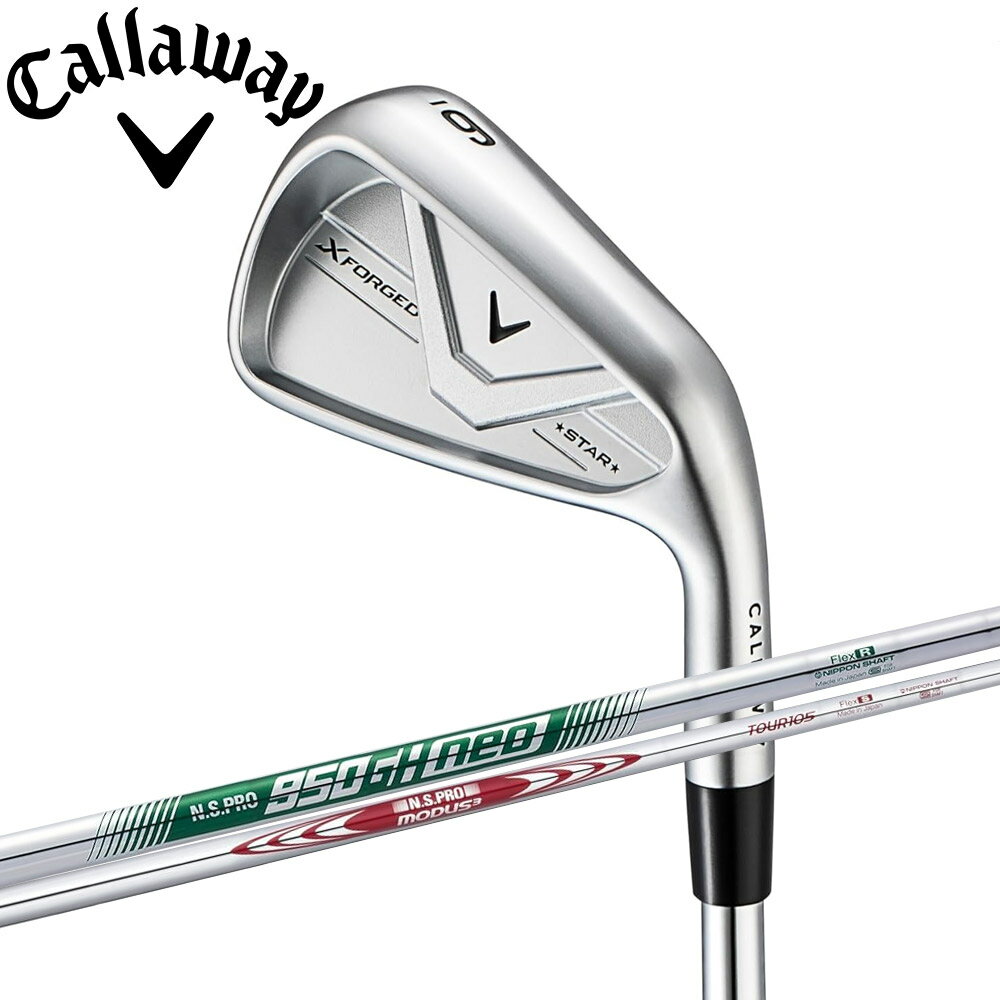 樂天商城 - Callaway X FORGED STAR 26 5-PW/6本セット アイアン キャロウェイ Xフォージド スター