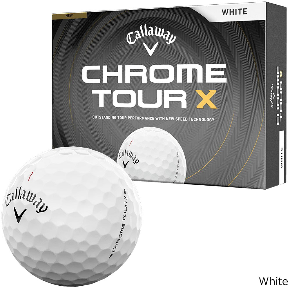 【ゆうパケットパフ配送】キャロウェイ CHROME TOUR Xボール 1ダース 2026 Callawa...