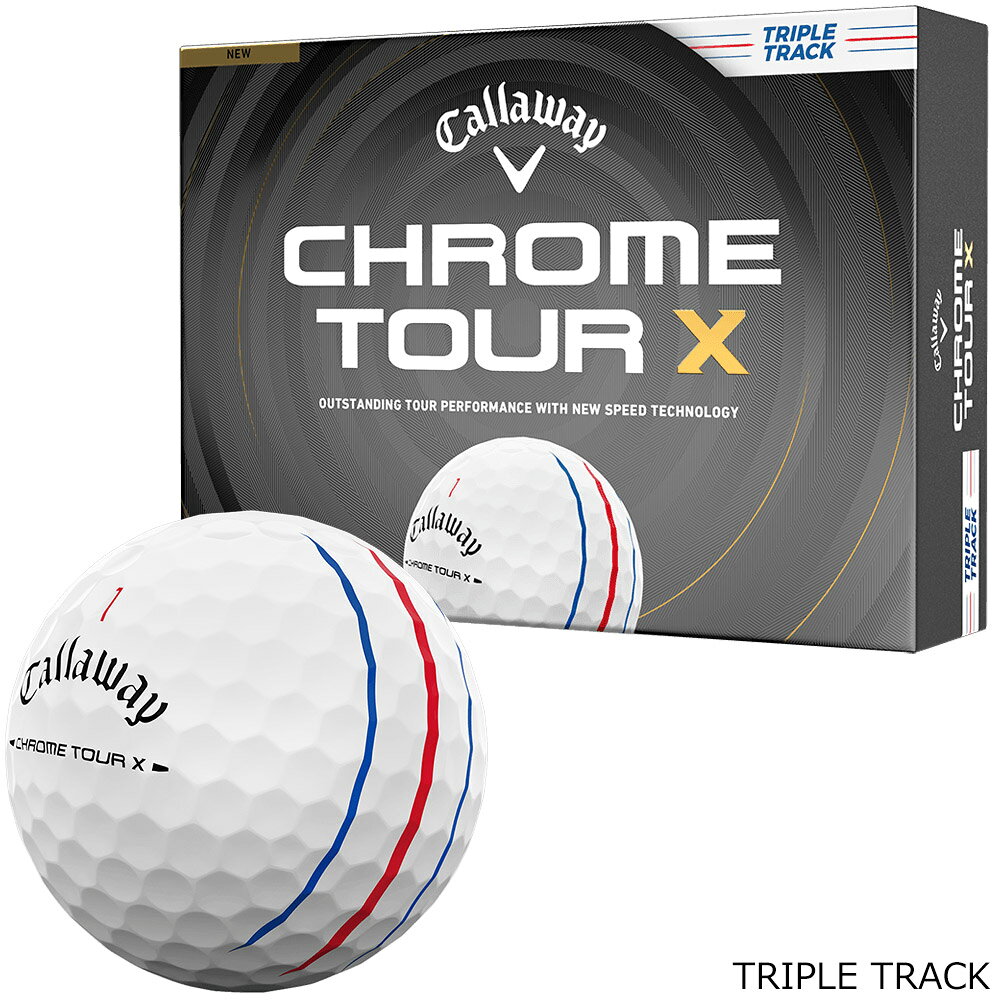 【ゆうパケットパフ配送】キャロウェイ CHROME TOUR Xボール 1ダース 2026 Callawa...