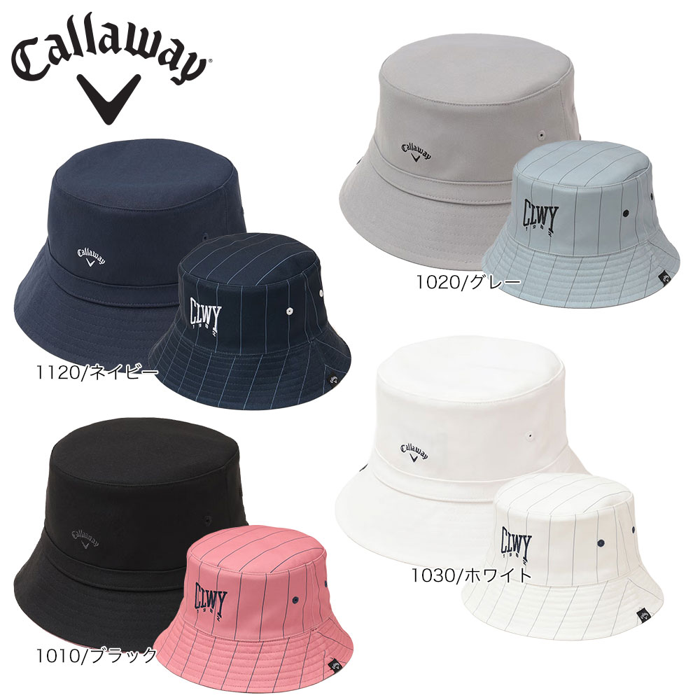 Callaway C26291115 キャロウェイ メンズ リバーシブルツイルバケットハット 日本仕様