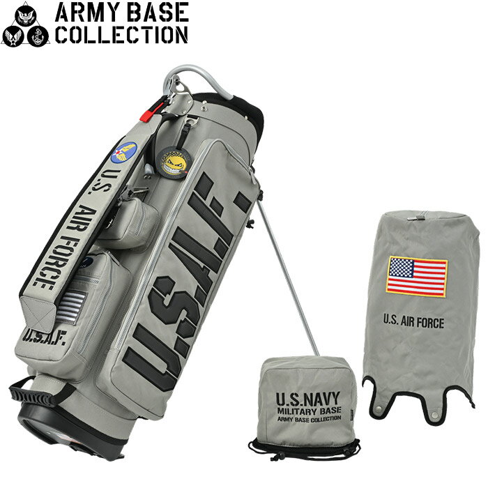 アーミーベース コレクション スタンドバッグ ABC-059SB ARMY BASE COLLECTION STAND BAG キャディバッグ U.S. ARMY 米軍