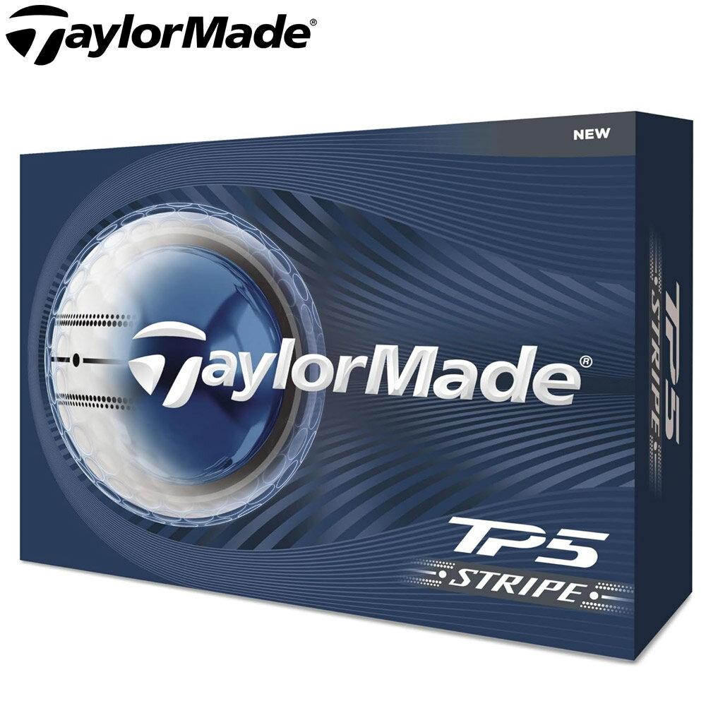 【全品P3倍エントリー必要】Taylormade テーラーメイド 2026 TP5 STRIPE ストライプ ボール 1ダース 日本仕様 TM26