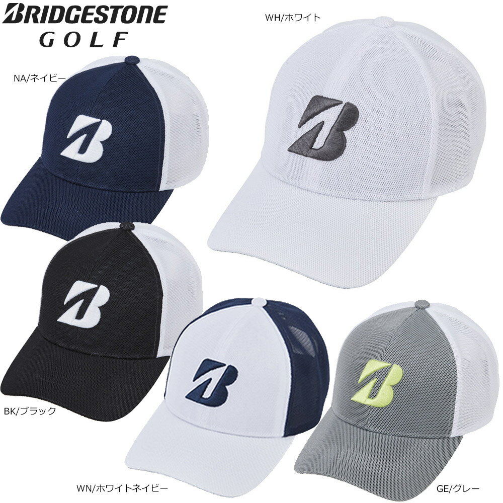 樂天商城 - 【ゴルフ感謝祭エントリーでP3倍】BRIDGESTONE GOLF CPS26D ブリヂストンゴルフ 26年春夏 クールバイタル ALLメッシュキャップ 日本仕様