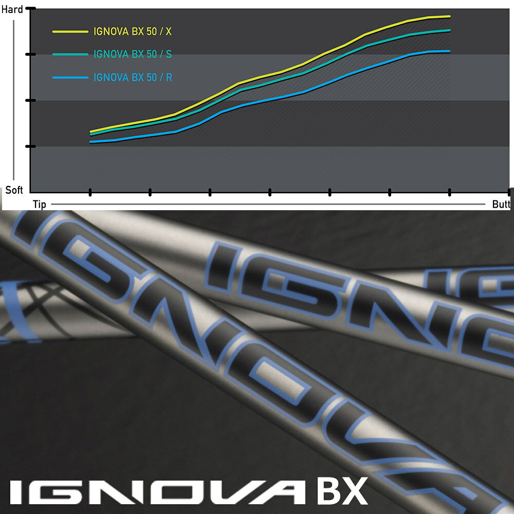 ティーオリーヴ芦屋店の【クーポン発行中】【限定イオンプレーティング】S-TRIXX IGNOVA BX エストリックス イグノヴァ BX Type-01/Smooth Logic※リシャフト工賃込み｜アングル3