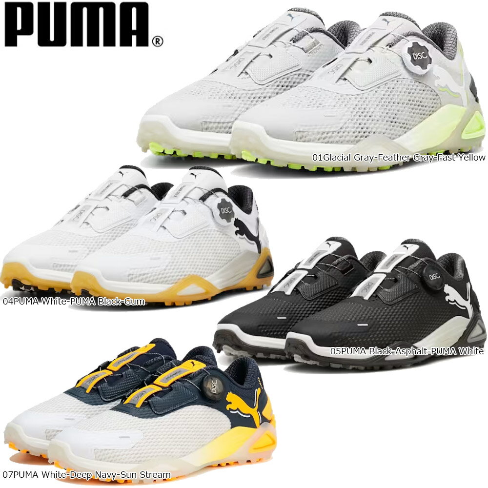 PUMA 310833 ウィメンズ ゴルフ シャドウキャット ニトロ ディスク スパイクレスシューズ 日本仕様