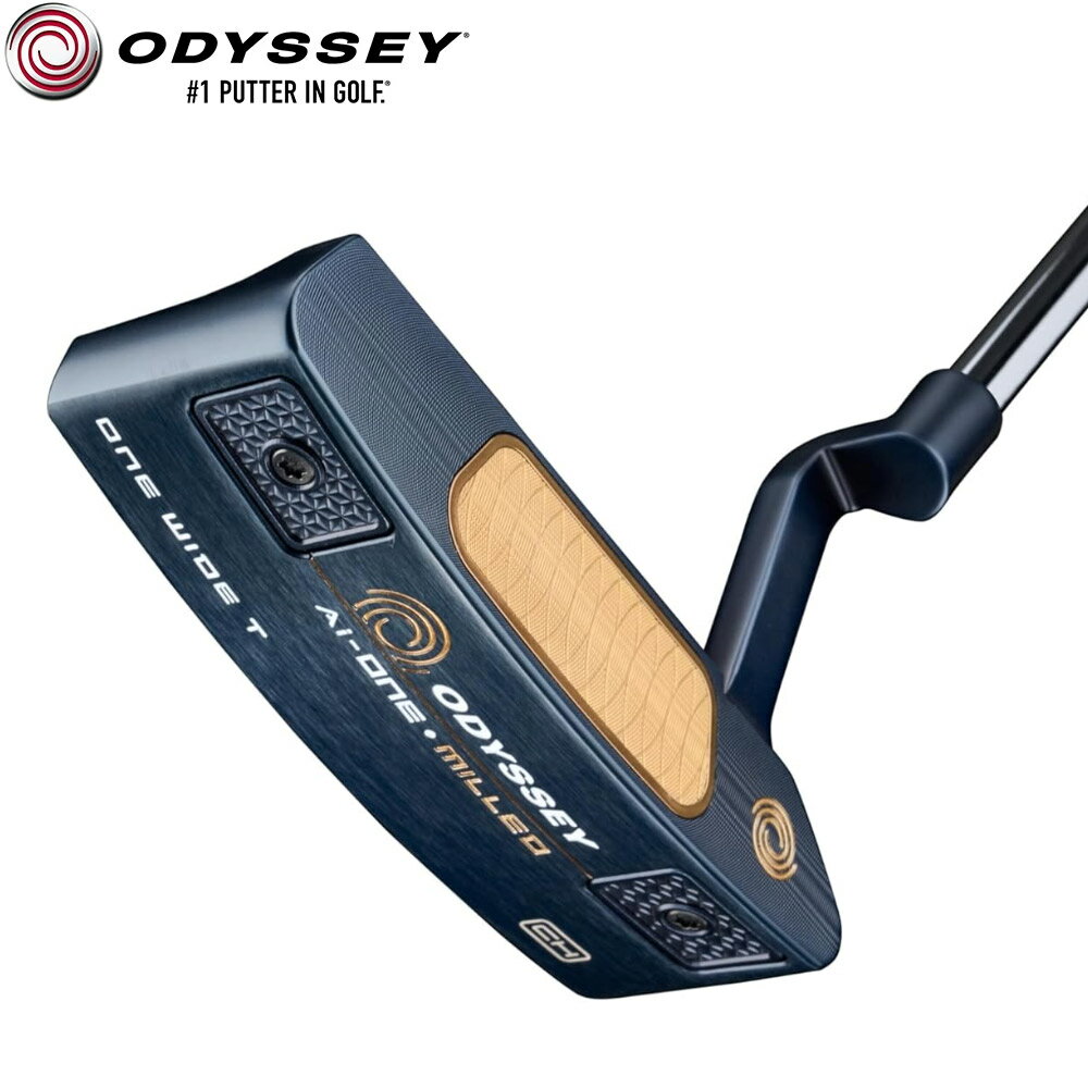 【12/1-31限定●全品P3倍（エントリー要）】【数量限定】ODYSSEY Ai-ONE MILLED ONE WIDE Tパター オデッセイ エーアイワン ミルド 34インチ