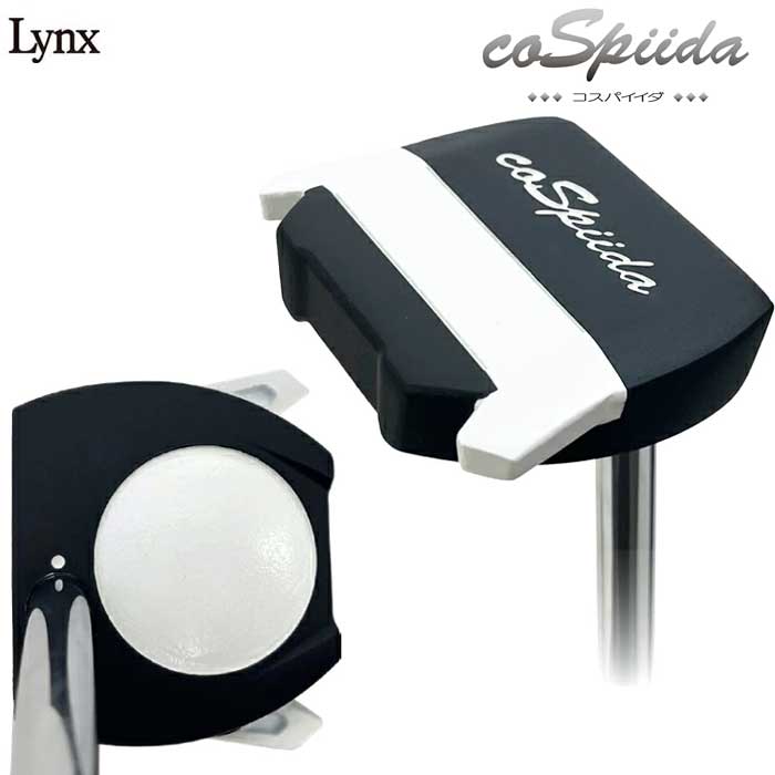 【12/1-31限定●全品P3倍（エントリー要）】Lynx リンクス コスパイイダ cospiida パター ミニパター パタークラブ 横田真一プロもおすすめ