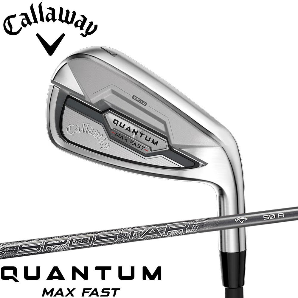 樂天商城 - Callaway Quantum Max Fast IRON キャロウェイ クァンタム マックスファスト アイアン SPDSTAR装着