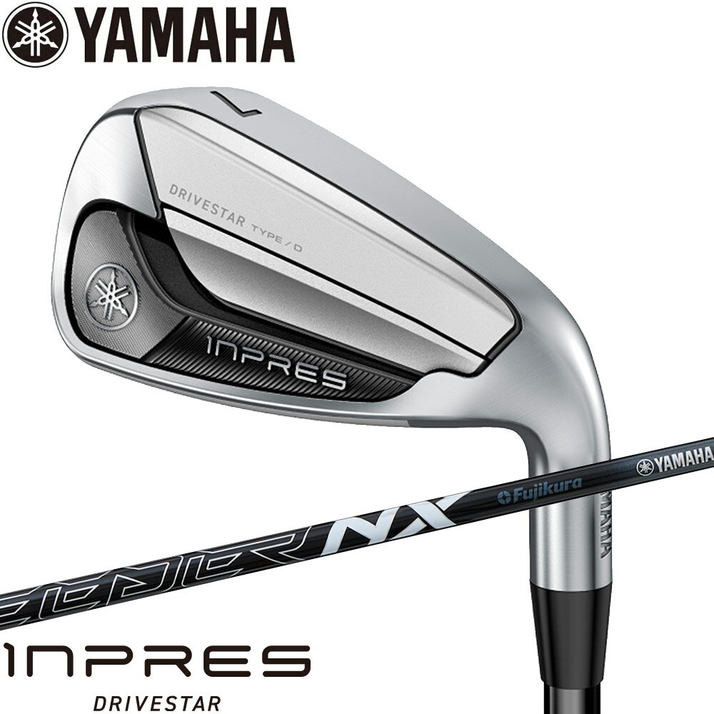 【全品P3倍エントリー必要】YAMAHA INPRES DRIVESTAR TYPE/D IRON 7-P ヤマハ インプレス ドライブスター タイプD アイアン 7-PW 4本セット