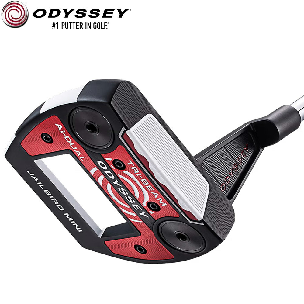 樂天商城 - ODYSSEY Ai-DUAL TRI-BEAM JAILBIRD MINIパター オデッセイ エーアイ デュアル トライビーム ジェイルバード ミニ