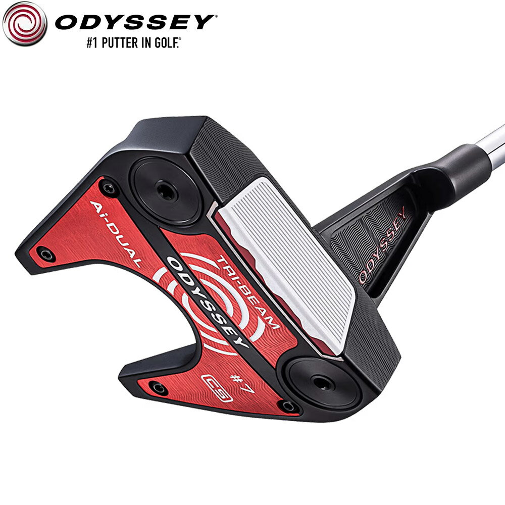 樂天商城 - ODYSSEY Ai-DUAL TRI-BEAM ＃7 CSパター 34インチ オデッセイ エーアイ デュアル トライビーム