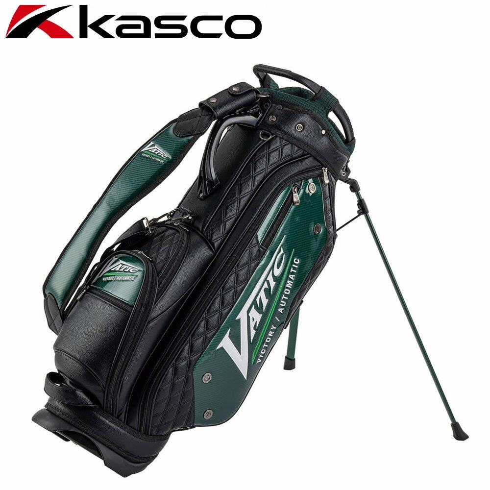 KASCO - Kasco VTC-002 キャスコ VATIC バティック スタンドバッグ キャディバッグ ブラック