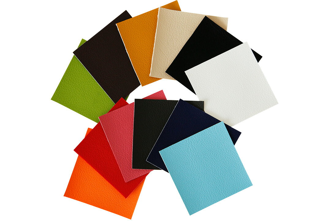 カラーサンプル 100円 送料無料【5】「ホワイト」「ブラック」「ベージュ」「マスタード」「ブラウン」「グリーン」「ライトブルー」「ネイビー」「グレー」「ピンク」「レッド」「オレンジ」の計12カラーSET【バレンタインデー】