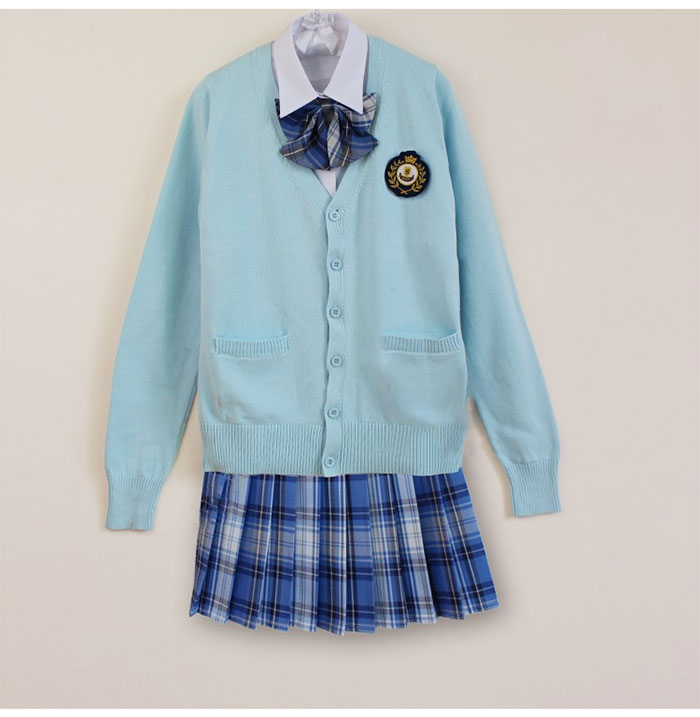 学生服 女の子スーツ 学生制服 11種類 高校制服 スクールカーディガン ブレザーネクレス 蝶結び リボン Vネック 前開き コスプレ 卒業式 入学式 上下セット 高校生制服 入園式 卒園式 発表会 コスプレ制服 S-2XL