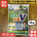 肥料 芝生 ゴルフ場 芝生の栄養V 5キロ 芝生の肥料 芝 芝生用肥料 細粒タイプ ゴルフ場専用 15-3-14 苦土入り 緩効性 化成肥料 粒状 窒素 チッソ 緩効性肥料 マグネシウム カリウム 成長 緑 高度 化成 天然芝 用 専用 緩効性化成肥料 追肥 水溶性 天然