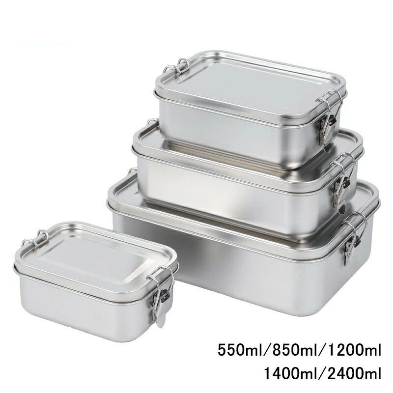 ■ 生産国中国 ■ カラーシルバー ■ 容量550ml/850ml/1200ml/1400ml/2400ml ■ 材質304ステンレス