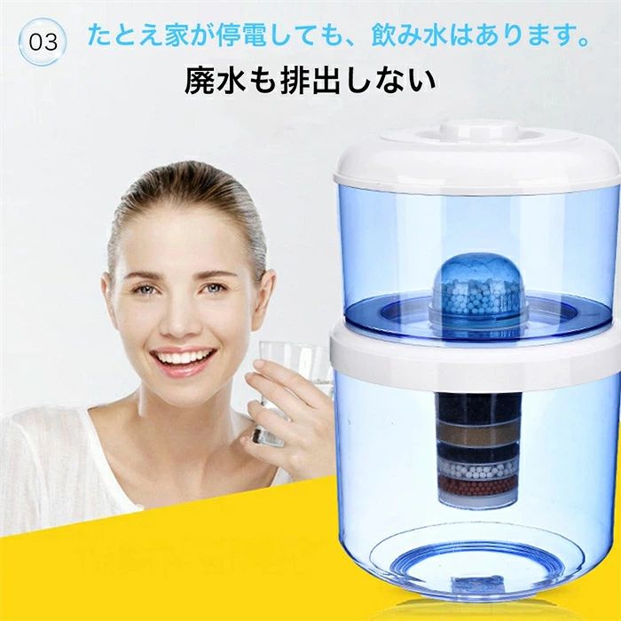 ★ 2026新品★ 浄水器 置き型浄水器 ろ過器 据置型 活性炭ろ過フィルター 交換用フィ...