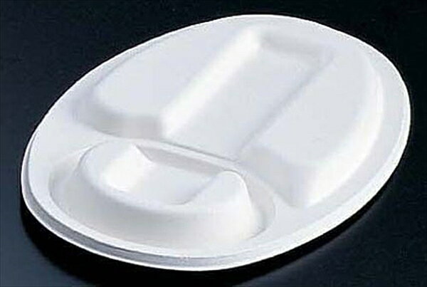 【TKG】 パルプモールドカレー皿 仕切付専用共蓋 フタ MZ-2F（50枚入）〈GMC-16〉7-1471-1101 使い捨て テイクアウト 食品容器 業務用 カレー用