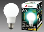 三菱電機 LDA6N-G/60/S-A LEDランプ 昼白色 全方向タイプ 一般電球60形 口金E26 『LDA6NG60SA』