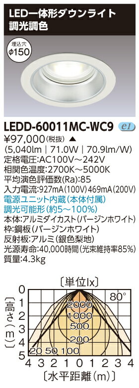 LED  LEDD-60011MC-WC9 LED饤 LEDD60011MCWC9 ̵ηDL6000 