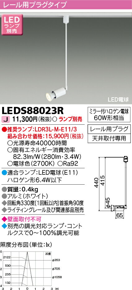 LED LEDスポットライト LEDS88023R