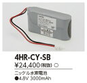 東芝ライテック 4HR-CY-SB (4HRCYSB)補修用バッテリー
