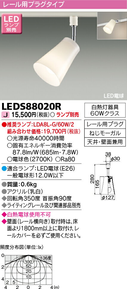 LED 照明器具LEDスポットライト LEDS88020R