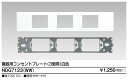 東芝 NDG7123(WW) (NDG7123WW) 機器用コンセントプレート 大箱 (100個入りセット)